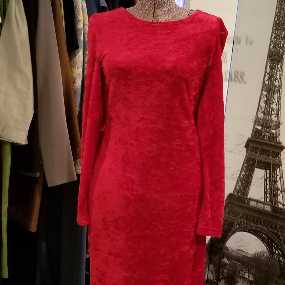 Red dress